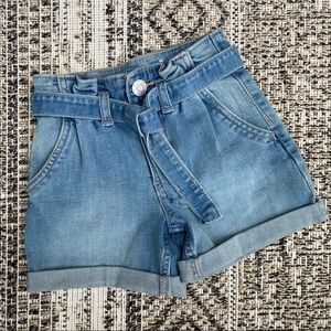 NWOT Justice Girls Paperbag Shorts Size 7 Slim